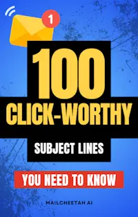 MailCheetah AI - The 100 Click-Worthy Subject Lines E-book